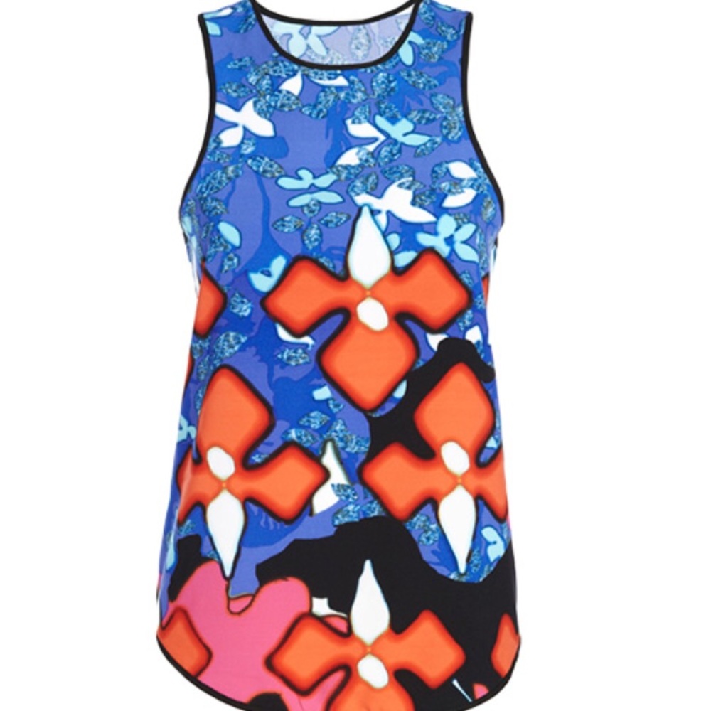 NWOT Pete Pilotto Stretchcrepe Tank